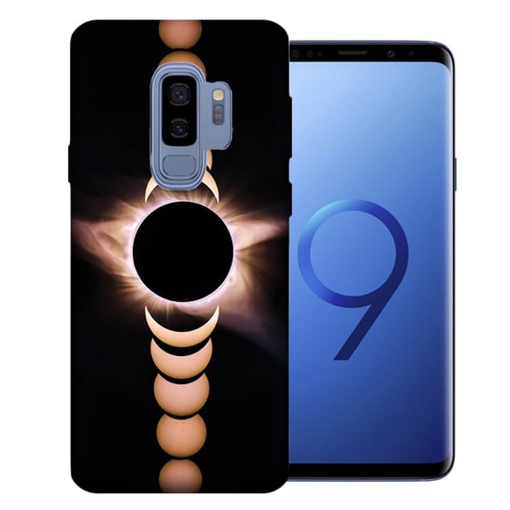 MUNDAZE For Samsung Galaxy S9 Plus Eclipse Design TPU Gel Phone Case Cover