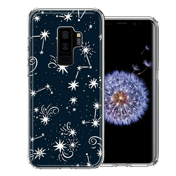 MUNDAZE For Samsung Galaxy S9 Plus Stargazing Design Double Layer Phone Case Cover
