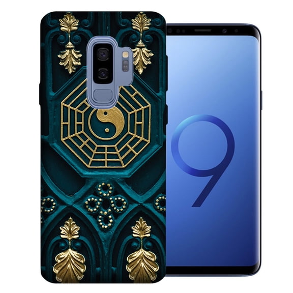 MUNDAZE For Samsung Galaxy S9 Plus Yin Yang Design TPU Gel Phone Case Cover