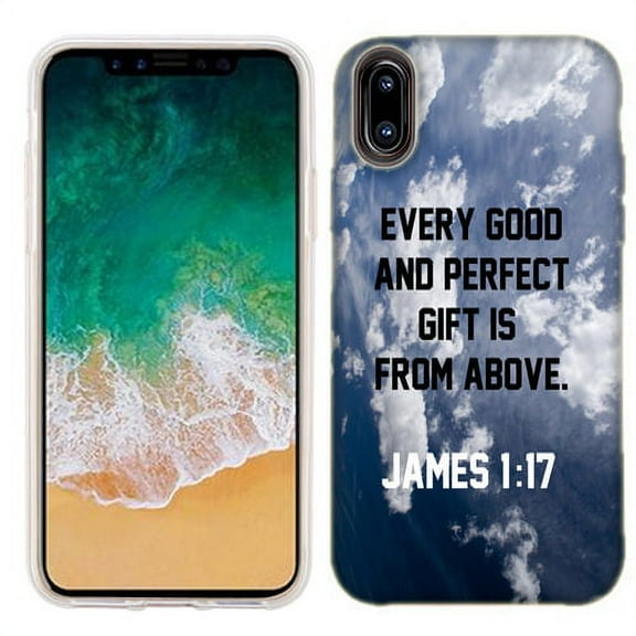 MUNDAZE Gift from Above Case Cover For Apple iPhone X