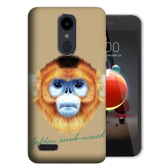 MUNDAZE LG Aristo 3 / 2 / Tribute Dynasty / Zone 4 Golden Snub Nosed Design TPU Gel Phone Case Cover