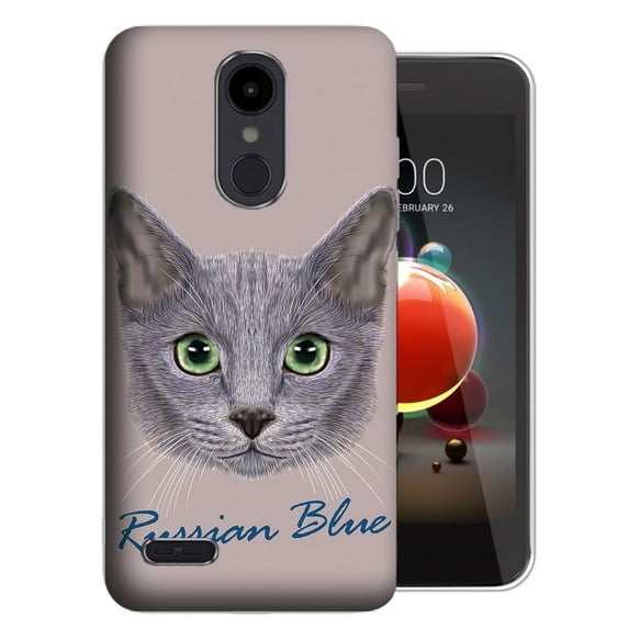 MUNDAZE LG K40 X420 Russian Blue Design Phone Case Cover