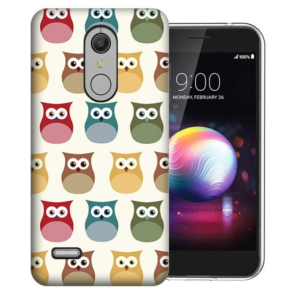 MUNDAZE LG K40 X420 Sweet Owls Design Phone Case Cover