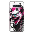 thumbnail image 1 of MUNDAZE LG K51 Shockproof Clear Hybrid Protective Phone Case Evil Joker Face Painting Graffiti Cover, 1 of 5