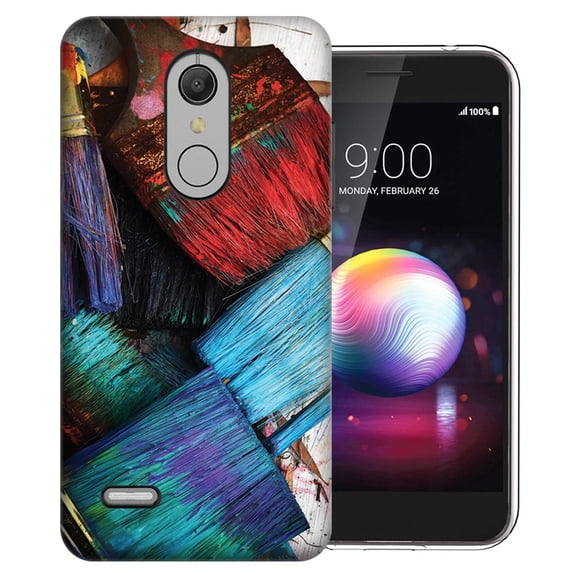 MUNDAZE LG Stylo 5 Paint Brushes Design Phone Case Cover