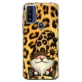 thumbnail image 1 of MUNDAZE Motorola Moto G Play 2023 Shockproof Clear Hybrid Protective Phone Case Gnome Sunflower Leopard Cover, 1 of 5