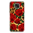 thumbnail image 1 of MUNDAZE Motorola Moto G Power 2021 Leopard Red Roses Double Layer Phone Case Cover, 1 of 5