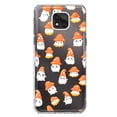 thumbnail image 1 of MUNDAZE Motorola Moto G Power 2021 Shockproof Clear Hybrid Protective Phone Case Cute Cartoon Mushroom Ghost Characters Cover, 1 of 5