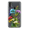 thumbnail image 1 of MUNDAZE Samsung Galaxy A11 Purple Yellow Red Spring Flowers Floral Shockproof Clear Hybrid Protective Phone Case Cover, 1 of 5