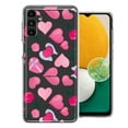 thumbnail image 1 of MUNDAZE Samsung Galaxy A13 Pretty Valentines Day Hearts Chocolate Candy Angel Flowers Double Layer Phone Case Cover, 1 of 3