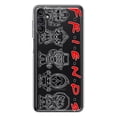thumbnail image 1 of MUNDAZE Samsung Galaxy A14 5G Shockproof Clear Hybrid Protective Phone Case Cute Halloween Spooky Horror Scary Characters Friends Cover, 1 of 5