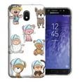 thumbnail image 1 of MUNDAZE Samsung Galaxy J3 J337 2018 Achieve / Express Prime 3 / Amp Prime 3, Design Case - Cute Baby Animals Design Phone Case Cover, 1 of 1
