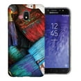 thumbnail image 1 of MUNDAZE Samsung Galaxy J3 J337 2018 Achieve/ Express Prime 3/ Amp Prime 3, Design Case - Paint Brushes Design Phone Case Cover, 1 of 1