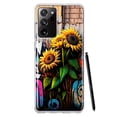 thumbnail image 1 of MUNDAZE Samsung Galaxy Note 20 Ultra Shockproof Clear Hybrid Protective Phone Case Sunflowers Graffiti Painting Art Cover, 1 of 5