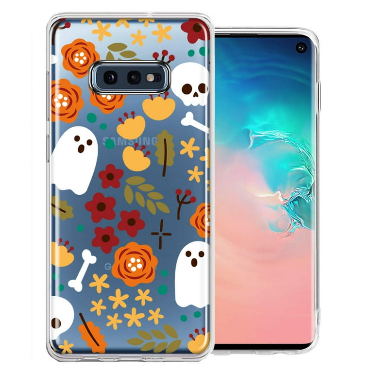 MUNDAZE Samsung Galaxy S10e Spooky Season Fall Autumn Flowers