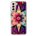 thumbnail image 1 of MUNDAZE Samsung Galaxy S21 Plus Shockproof Clear Hybrid Protective Phone Case Mandala Geometry Abstract Star Pattern Cover, 1 of 5