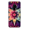 thumbnail image 1 of MUNDAZE Samsung Galaxy S9 Plus Shockproof Clear Hybrid Protective Phone Case Mandala Geometry Abstract Star Pattern Cover, 1 of 5