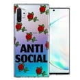 thumbnail image 1 of MUNDAZE for Samsung Galaxy Note 10 Plus Anti Social Roses Design Double Layer Phone Case Cover, 1 of 3