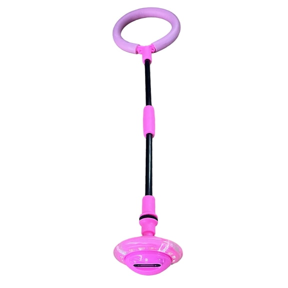 Appoft Skip Ball for Kids, Ankle Skip Ball Toy with Counter, Timer and Cal Calculator, Girl Birthday Gifts for Age 6 7 8 9 10+, Rechargeable Colorful Flash Wheel Skip Ball for Girls Women