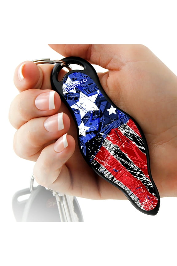 Self Defense Keychain, Personal Safety Essential, Legal, Non-Lethal, Made in the USA