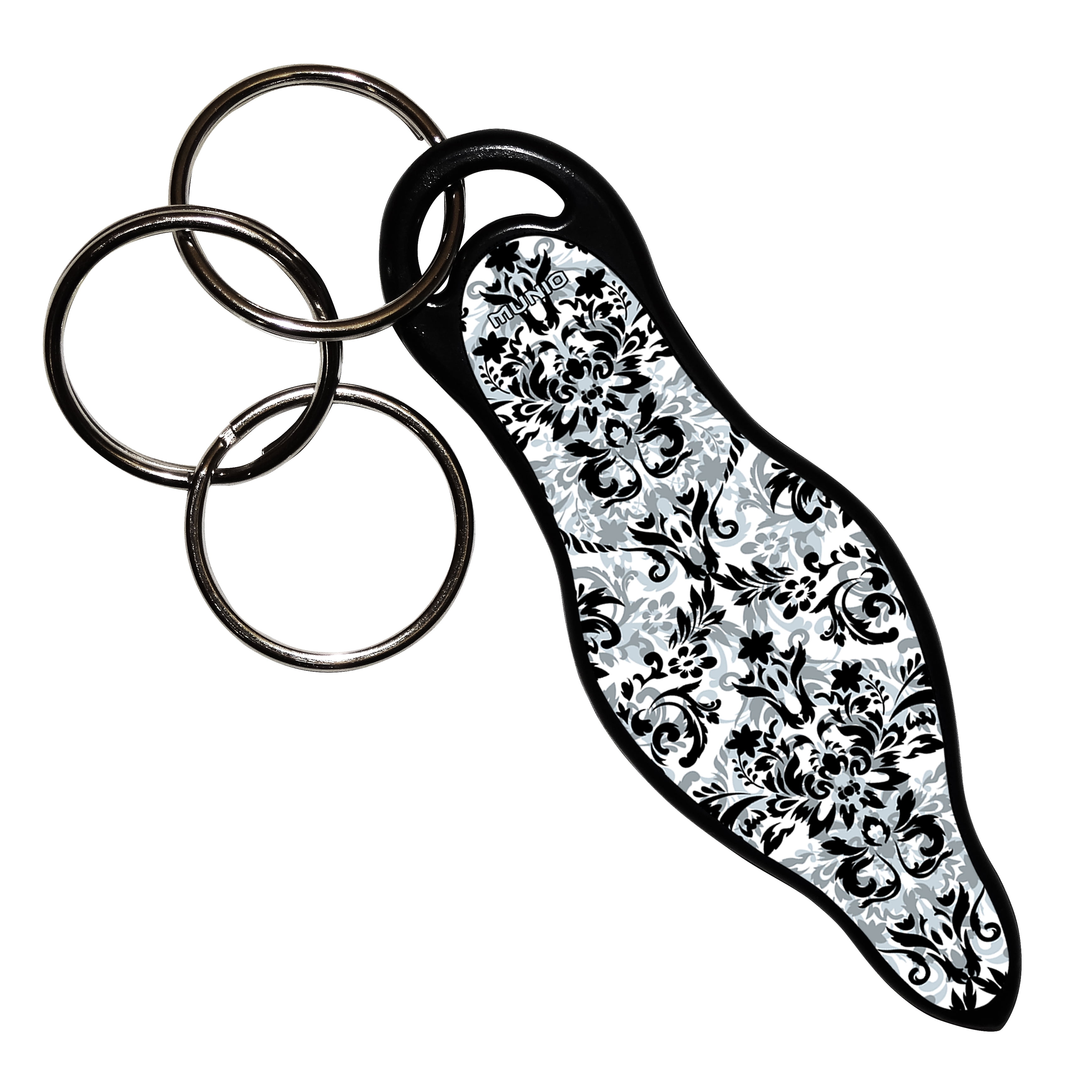 MUNIO Self Defense Kubaton Keychain with Ebook, Legal in all States 