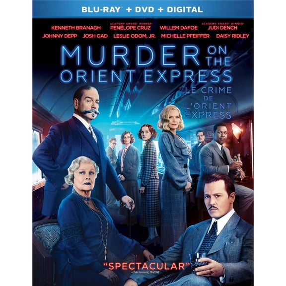 MURDER ON THE ORIENT EXPRESS (2017) - Blu-ray/DVD Combo