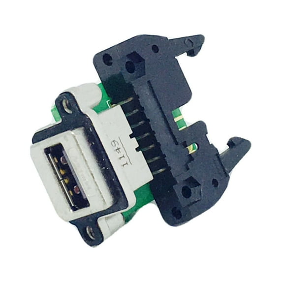 MUSB-A211-30 4 Position Single Port Socket Right Angle Type A Panel Mount USB