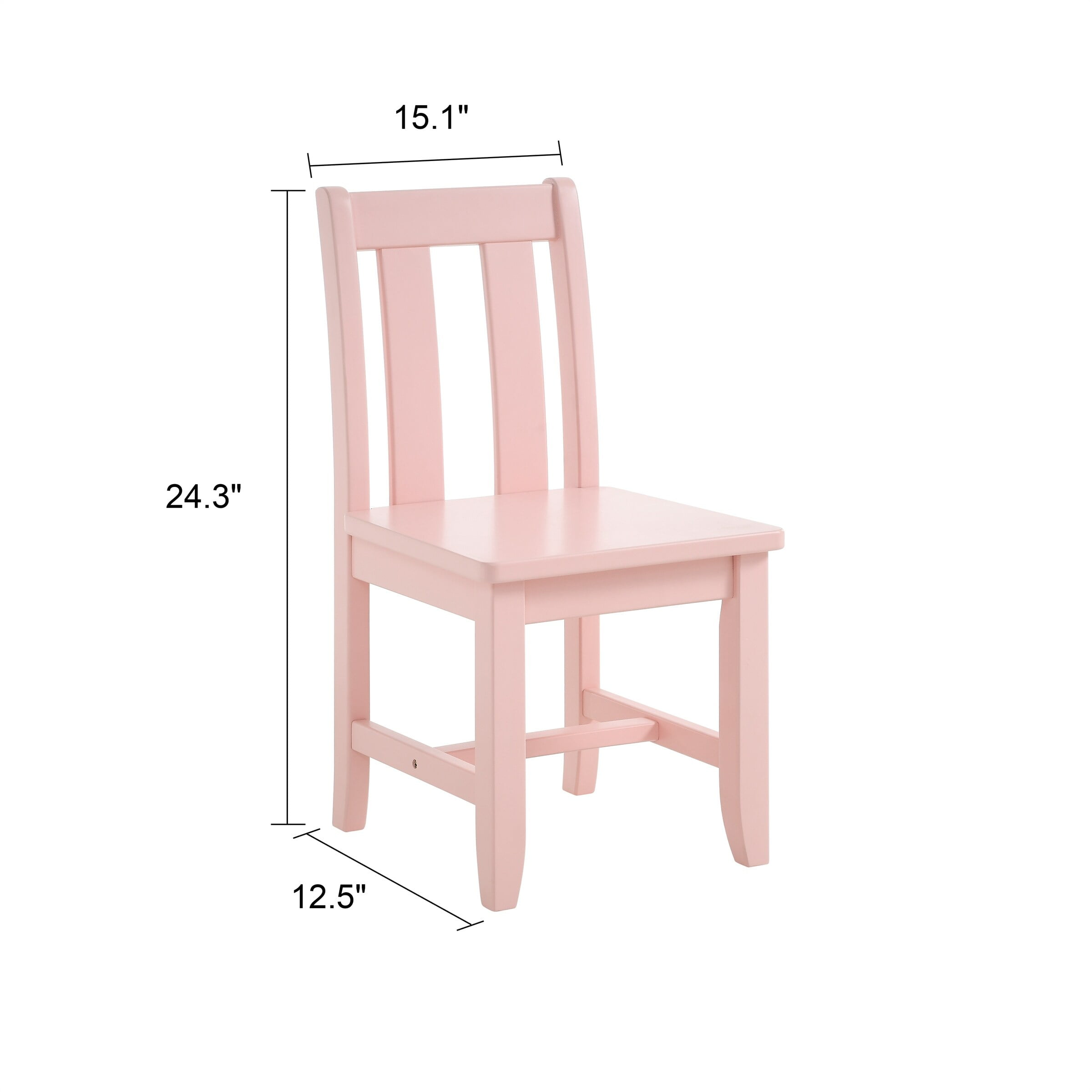 MUSEHOMEINC Kids Chairs for Toddlers, Children Wooden Chairs for playing or activity, Set of 2