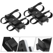 OATIPHO 1Pair Stable Training Ice Skates in Black with Easy Wear and Adjustable Straps
