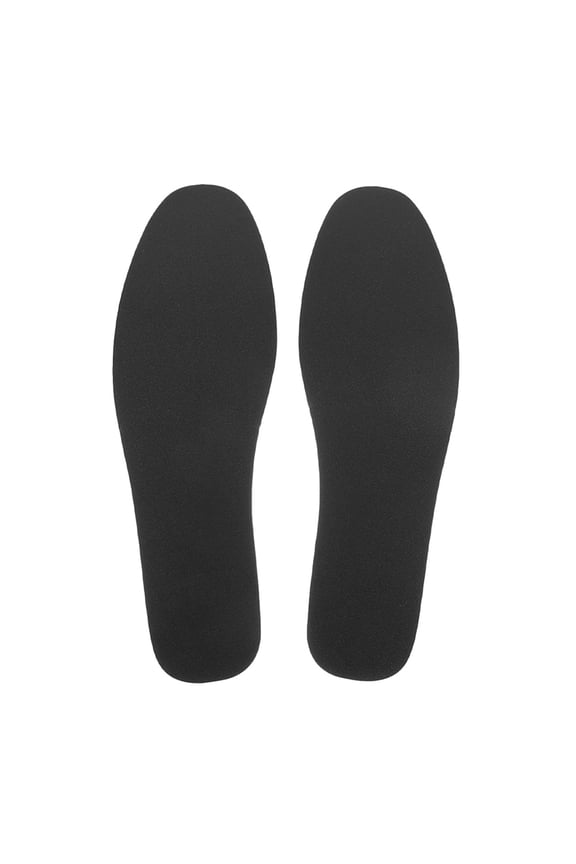 MUSEYA 1 Pair of Shoe Soles Women Manganese Steel Flat Safety Protection Black for Outdoor Sports