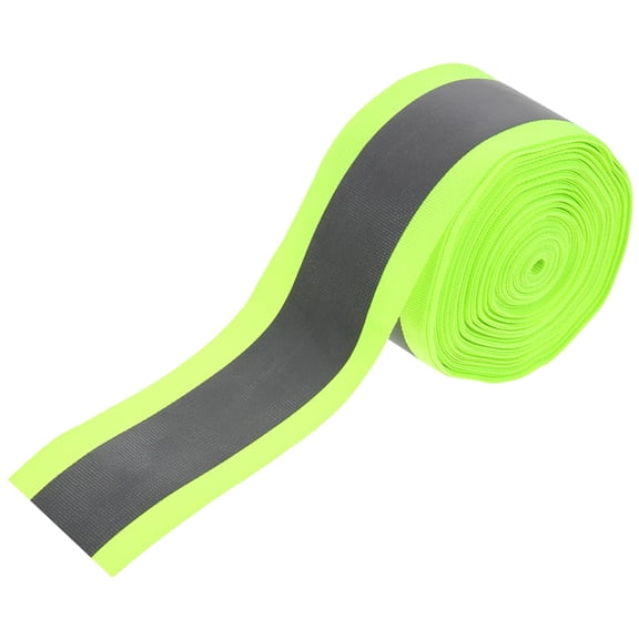 OATIPHO High Visibility Green Reflective Webbing Sew on Fabric p for Outdoor Sports Safety