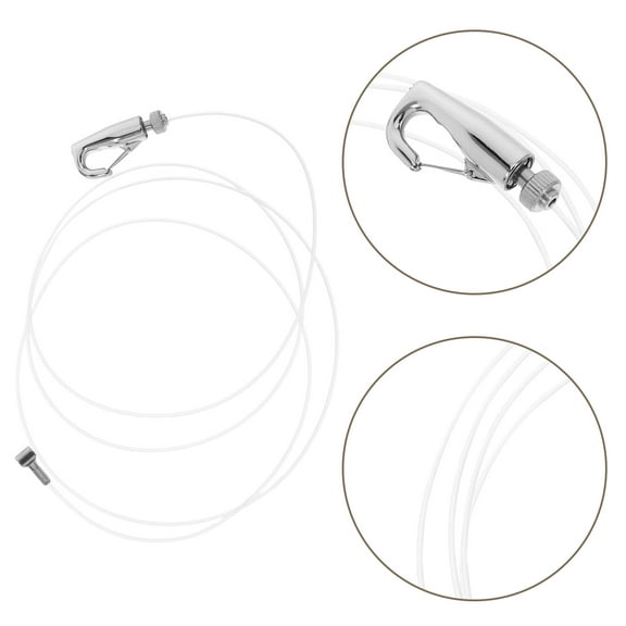 OATIPHO 1 Set Multi Adjustable Picture Hanger Tool with Heavy Duty Wire for Picture Frames and Ceiling Mounting