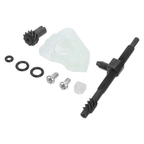 OATIPHO 1Set Chainsaw Chain Tensioner Adjuster Screw Kit for Quick Replacement and Easy Installation in Black
