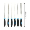 thumbnail image 1 of OATIPHO Metal And Wood Files Ergonomic Handle 1 Set 6.4x1.1in, 1 of 5