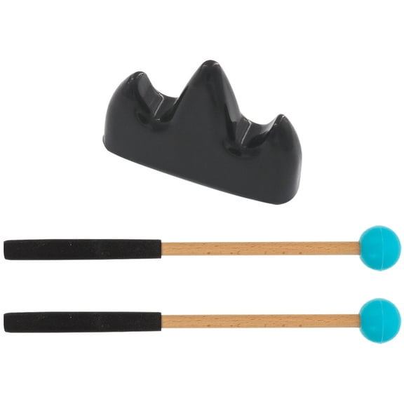 OATIPHO practice drumstick Drum Stick Blue Rubber Percussion Instruments 1 Set
