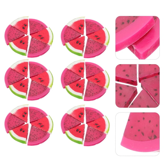 OATIPHO 1Set Artificial Watermelon Slice Decor Assorted Color for Home Office and Shop Display