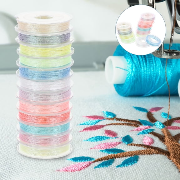 OATIPHO Wear Resistant Glow in The Dark Thread for Multi Function Embroidery and Needlework