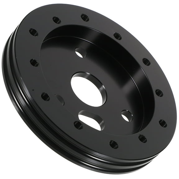 OATIPHO Black Steering Wheel Adapter Hub Spacer 6 Holes to 3 Holes for Off Road