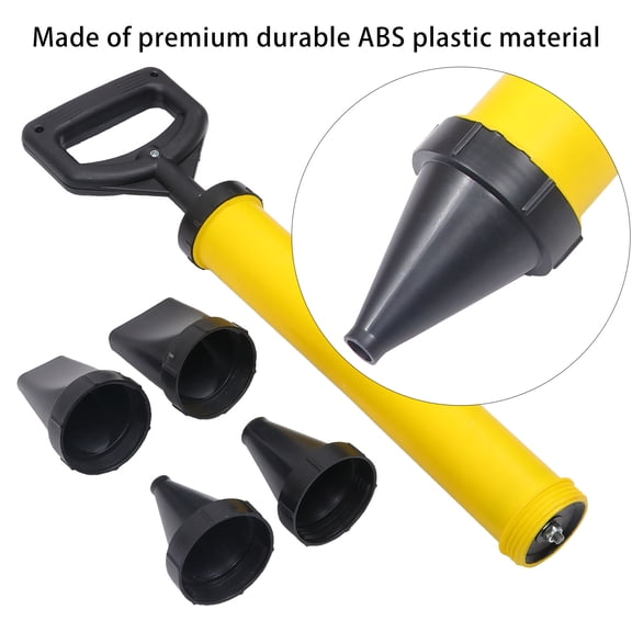 OATIPHO 1Set Yellow Grout Finishing Tool with Comfortable Handle for Home Cement Mortar Application