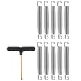 thumbnail image 1 of OATIPHO 1 Set Trampoline Spring Replacement Galvanized Steel Wire Outdoor Use for Families, 1 of 8