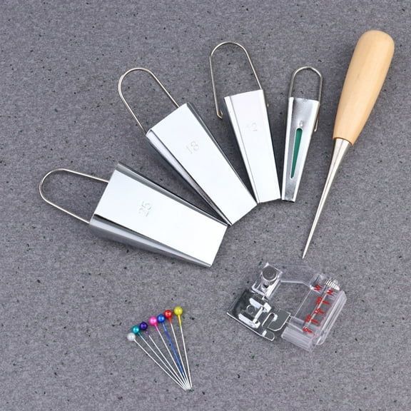 OATIPHO Bias Binding Maker Sewing Bias Tape Makers Plastic 1 Set