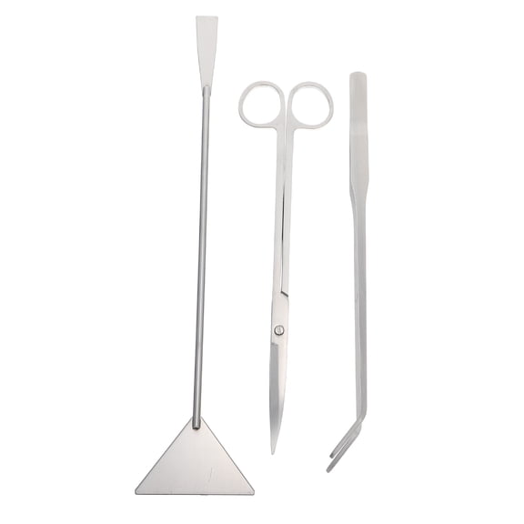 OATIPHO Cleaning Supplies for Aquarium Stainless Steel Aquarium Scissor for Aquatic Decorations Maintenance 1 Set