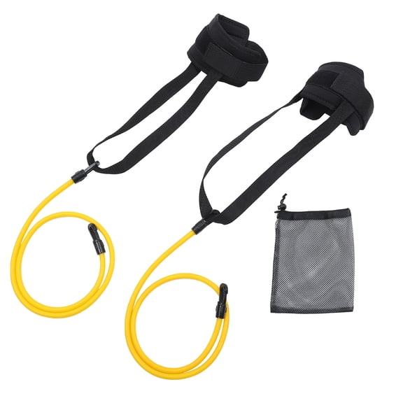 OATIPHO 1 Set of Swim Training Belts Black Adjustable Swimming Exercise Equipment