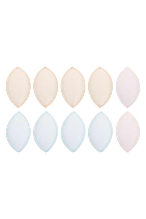 MUSEYA 10 Pcs Soft Sponge Shoulder Pads Increase Bust Size for Evening Dresses