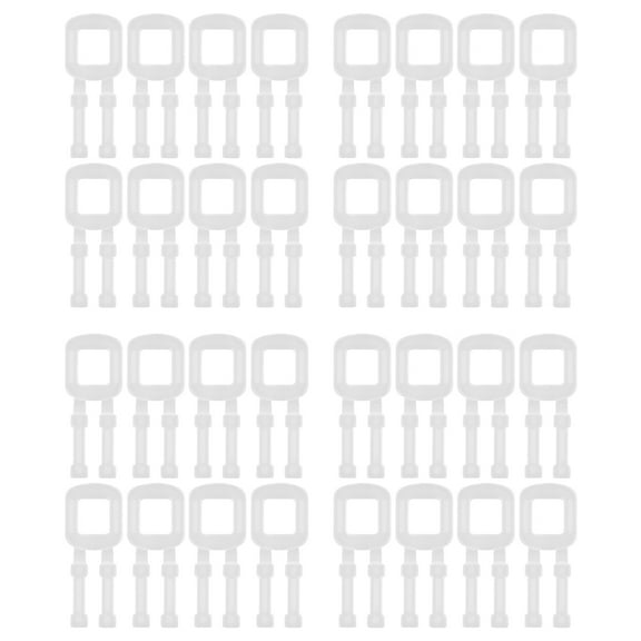 OATIPHO 100Pcs Plastic Replacement Handles for Corrugated Boxes Convenient Carrying and Lifting