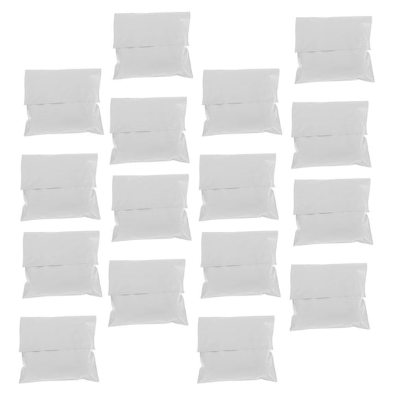 OATIPHO White Pe Waterproof Shipping Pouches Self-Adhesive for Storage 100Pcs