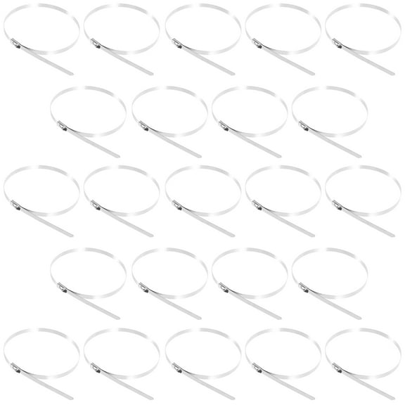 MUSEYA 100pcs Wire Fencing Metal Fence Extender Stainless Steel Privacy Screens Garden