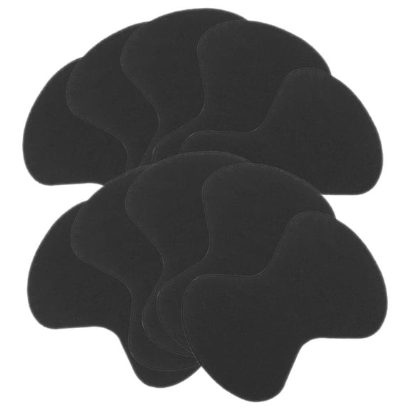 OATIPHO 10Pcs Self Adhesive Silicone Guitar Pick Grips Black Non Slip Anti Dropping Guitar Accessories for Daily Use