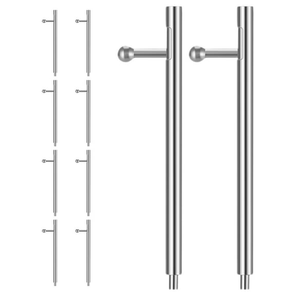 OATIPHO Stainless Steel Watch Pins Quick Release Design for Strap Replacement 10Pcs