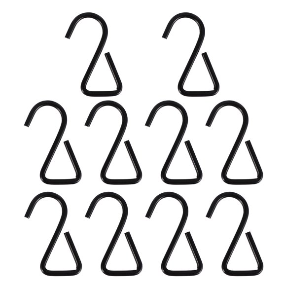 OATIPHO 10Pcs S Shape Hooks Stainless Steel Hanging Storage for Home Kitchen